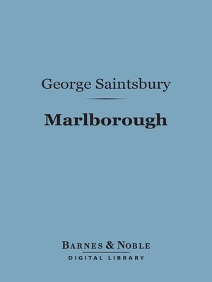 cover image of Marlborough (Barnes & Noble Digital Library)